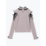 キラキラリボンオープンショルダープチハイカットソー | NOEMIE | 詳細画像14 