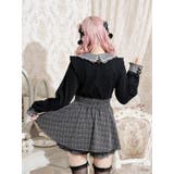 お嬢さんハートチャームレースアップカットソー | NOEMIE | 詳細画像3