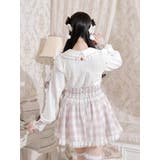 お嬢さんハートチャームレースアップカットソー | NOEMIE | 詳細画像6