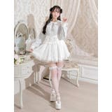 お嬢さんハートチャームレースアップカットソー | NOEMIE | 詳細画像13