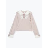 お嬢さんハートチャームレースアップカットソー | NOEMIE | 詳細画像14