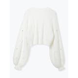 メニーリボンビジューふわふわシャギーカーデ | NOEMIE | 詳細画像10