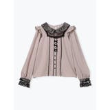 メニーリボンデコルテレースブラウス | NOEMIE | 詳細画像11