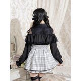 ツイードリボンケープフリルオープンショルダーブラウス | NOEMIE | 詳細画像6