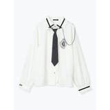 ゴシックストライプネクタイブラウス | NOEMIE | 詳細画像16