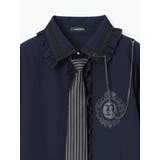 ゴシックストライプネクタイブラウス | NOEMIE | 詳細画像19