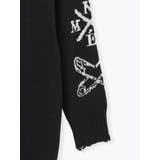 病みくまジャガードユニセックスニット | NOEMIE | 詳細画像12 