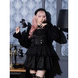 Ａ柄 | ゴシックチョーカーレースアップヨークセットアップ | NOEMIE