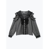 トレンチセーラーオープンショルダーブラウス | NOEMIE | 詳細画像15