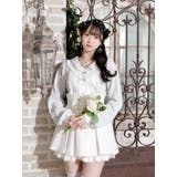 サックス | メニーリボンピンタックフリルカットソー | NOEMIE