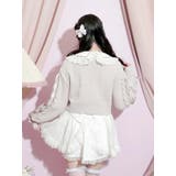 ビジューリボンレースアップマシュマロカーデ | NOEMIE | 詳細画像3