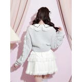 ビジューリボンレースアップマシュマロカーデ | NOEMIE | 詳細画像6