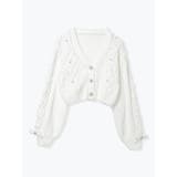 ビジューリボンレースアップマシュマロカーデ | NOEMIE | 詳細画像16