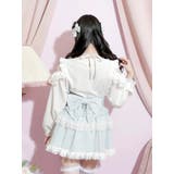 ビジューリボンチョーカーネックオープンショルダーブラウス | NOEMIE | 詳細画像6