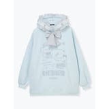 ギンガムリボンフリルフードパーカーチュニック | NOEMIE | 詳細画像1 