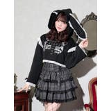 うさ耳ゴシッククロスショートパーカー | NOEMIE | 詳細画像10