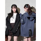 ねこ耳ファーしっぽ付き裏起毛ジップパーカー | NOEMIE | 詳細画像1 