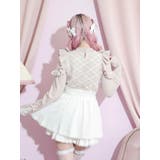 メニーパールデコルテレースオープンショルダーニット | NOEMIE | 詳細画像9 