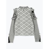 メニーパールデコルテレースオープンショルダーニット | NOEMIE | 詳細画像14 