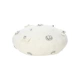 オフホワイト | フェルトリボンベレー帽 | NOEMIE