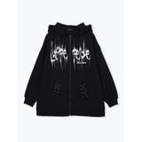 うさ耳ハートピアスジップパーカー | NOEMIE | 詳細画像1