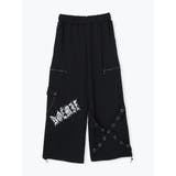 ハトメベルトチェーンユニセックス起毛パンツ | NOEMIE | 詳細画像1 