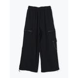 ハトメベルトチェーンユニセックス起毛パンツ | NOEMIE | 詳細画像2 