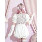 フェザーアームウォーマー付きチェックニット | NOEMIE | 詳細画像9 