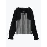 メニーリボンシャギーレイヤード千鳥ニット | NOEMIE | 詳細画像13 