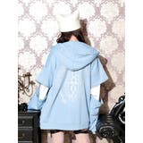 2WAYクロスチェーンユニセックスZIP裏毛パーカー | NOEMIE | 詳細画像8 