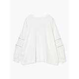 袖ファスナークロスプリントユニセックスプルオーバー | NOEMIE | 詳細画像14 