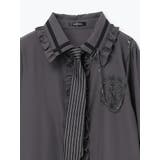 ストライプネクタイエンブレムブラウス | NOEMIE | 詳細画像19 