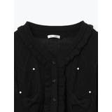 ダブルリボンハートケーブルショートカーディガン | NOEMIE | 詳細画像15 