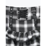 合皮スタッズフリルバックルスカパン | NOEMIE | 詳細画像18 