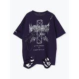 鉄線クロスチェーンダメージユニセックスTシャツ | NOEMIE | 詳細画像12