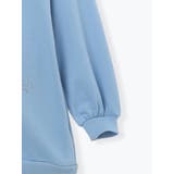 クロスラインストーンユニセックスZIP裏毛パーカー | NOEMIE | 詳細画像4