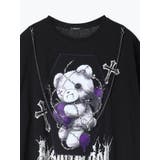 病みくまチェーンユニセックスＴシャツ | NOEMIE | 詳細画像15 
