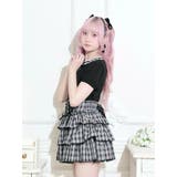 ハシゴレースフロントリボンロゴ刺繍Ｔシャツ | NOEMIE | 詳細画像8 