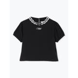 ハシゴレースフロントリボンロゴ刺繍Ｔシャツ | NOEMIE | 詳細画像13 