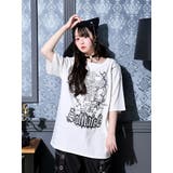オフホワイト | バック羽刺繍肩ZIPユニセックスTシャツ | NOEMIE