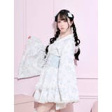 ローズブーケチュールフレア浴衣ドレス | NOEMIE | 詳細画像9 