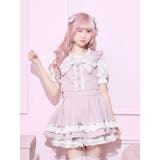 ピンク | チャーム付きシアーチェックビッグリボンセットアップ | NOEMIE