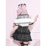 ケープフリルオープンショルダーハートバックルブラウス | NOEMIE | 詳細画像9 