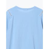 鉄線チェーンねこダメージユニセックスTシャツ | NOEMIE | 詳細画像18 