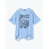 鉄線チェーンねこダメージユニセックスTシャツ | NOEMIE | 詳細画像20 