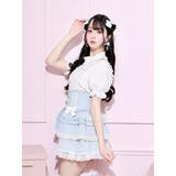 チャーム付きプチハイハートレースブラウス | NOEMIE | 詳細画像5