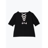 バックレースアップラインストーンTシャツ | NOEMIE | 詳細画像15 