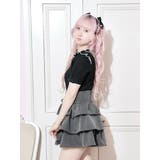 ダブルレースアップティアードスカート | NOEMIE | 詳細画像2 