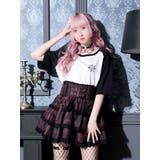 オフホワイト | ラグランデビルバックプリントTシャツ | NOEMIE