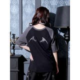 ラグランデビルバックプリントTシャツ | NOEMIE | 詳細画像3 